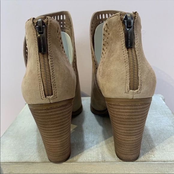 Vince Camuto Lacy Cutout Booties New - Picture 6 of 8